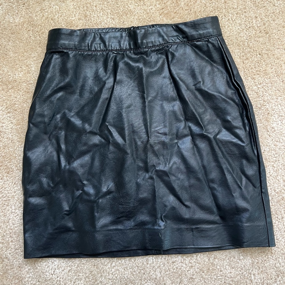 Blank Nyc Pleather Size 26 Skirt